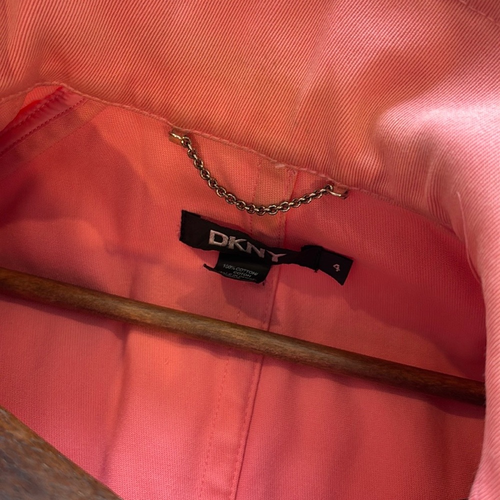 Pink Button-Up Spring coat - Picture 13 of 15